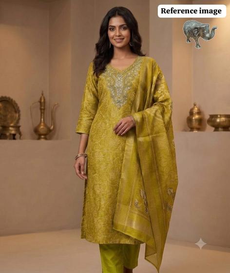 Krunique 3pcs wholesale kurti manufacturers in surat